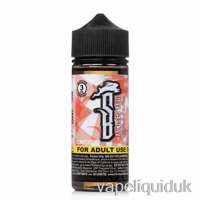 Mothers Milk and Cookies - Suicide Bunny - 120mL 6mg Vape Liquid